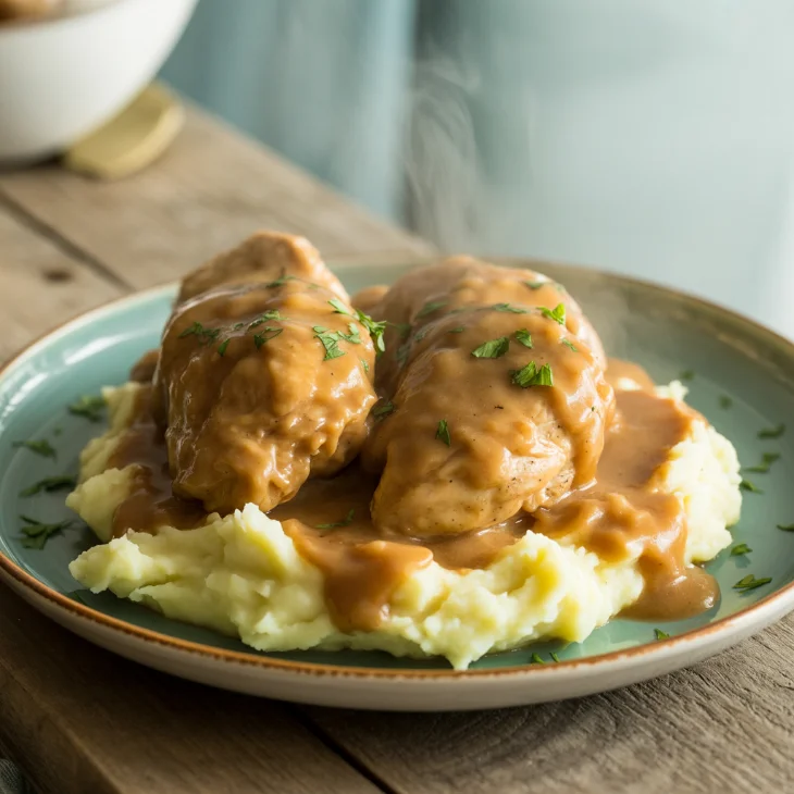 Chicken and gravy Recipe